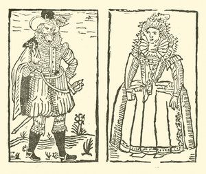 The Roxburghe Ballads』（木版画）のイラスト 作： (after) English School