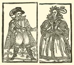 The Roxburghe Ballads』（木版画）の挿絵 作： (after) English School