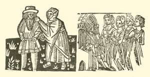 The Roxburghe Ballads』（木版画）のイラスト 作： (after) English School