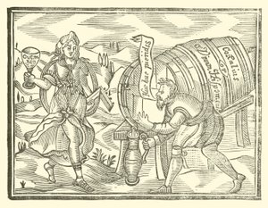 The Roxburghe Ballads』（木版画）の挿絵 作： (after) English School