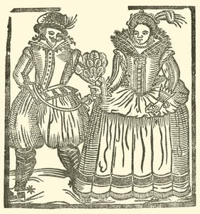 The Roxburghe Ballads』（木版画）の挿絵