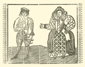 The Roxburghe Ballads』（木版画）のイラスト 作： (after) English School