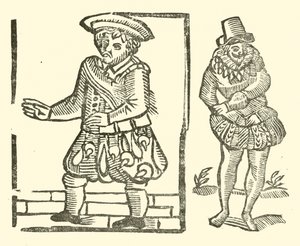 The Roxburghe Ballads』（木版画）のイラスト 作： (after) English School