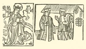 The Roxburghe Ballads』（木版画）のイラスト 作： (after) English School