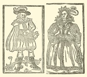 The Roxburghe Ballads』（木版画）のイラスト 作： (after) English School