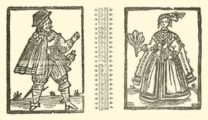 The Roxburghe Ballads』（木版画）のイラスト