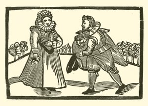 The Roxburghe Ballads』（木版画）のイラスト