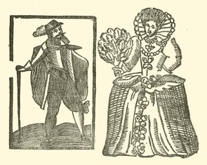 The Roxburghe Ballads』（木版画）のイラスト 作： (after) English School