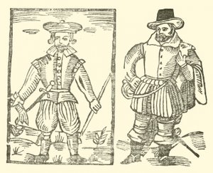 The Roxburghe Ballads』（木版画）のイラスト 作： (after) English School