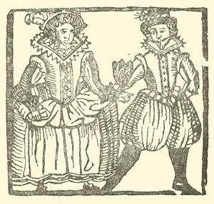 The Roxburghe Ballads』（木版画）の挿絵 作： (after) English School