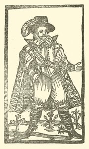 The Roxburghe Ballads』（木版画）の挿絵 作： (after) English School