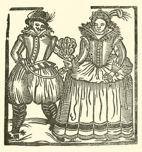 The Roxburghe Ballads』（木版画）の挿絵 作： (after) English School
