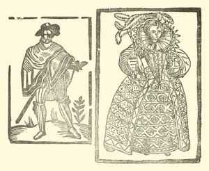 The Roxburghe Ballads』（木版画）のイラスト 作： (after) English School