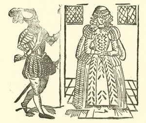 The Roxburghe Ballads』（木版画）の挿絵 作： (after) English School