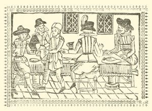 The Roxburghe Ballads』（木版画）のイラスト 作： (after) English School