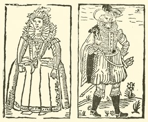 The Roxburghe Ballads』（木版画）のイラスト 作： (after) English School