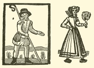 The Roxburghe Ballads』（木版画）の挿絵 作： (after) English School