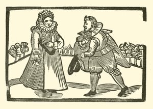 The Roxburghe Ballads』（木版画）のイラスト 作： (after) English School