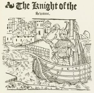 The Knight Of The Swanne（スワンヌの騎士）（彫刻 作： (after) English School