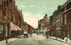 High Street, Bromley (värikuva) 作： (after) English photographer