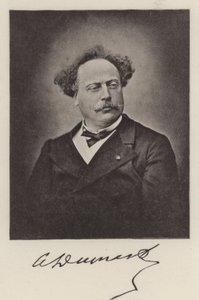 若き日のアレクサンドル・デュマ（フランスの小説家）（モノクロ写真 作： (after) French Photographer