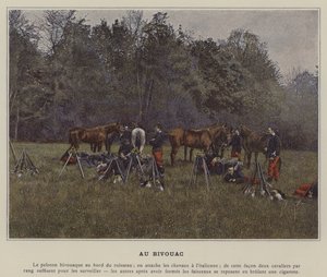 Au Bivouac (カラー写真) 作： (after) French Photographer