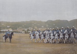 Chasseurs a Cheval (カラー写真) 作： (after) French Photographer