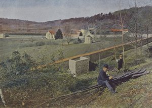 ポルト＝ロワイヤル修道院のシュブルーズ（カラー写真 作： (after) French Photographer