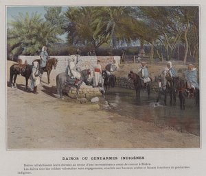 IndigenesのDairos ou Gendarmes（カラー写真）。 作： (after) French Photographer
