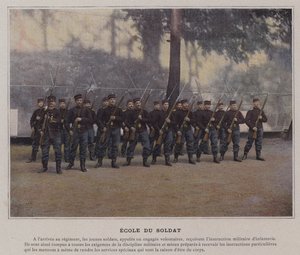 兵士の学校（フォトコラージュ