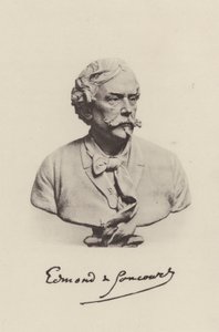 エドモンド・ド・ゴンクール（フランスの小説家）（モノクロ写真 作： (after) French Photographer
