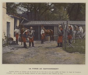 La Forge au Cantonnement（カラー写真