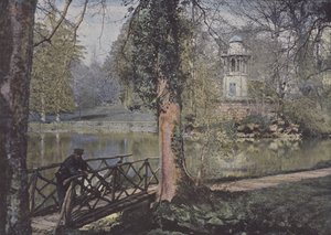 マールボロ・タワーとラスティック・ブリッジ（カラー写真 作： (after) French Photographer