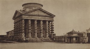 1860年のエトワール障壁とルドゥーの「Pavillon d