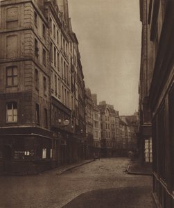 フェロンネリー通り、レイニー通りから撮影、通りの始まりはまだ残っている（モノクロ写真 作： (after) French Photographer