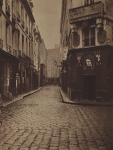 Four-Saint-Honore通り、Vannes通りの角（モノクロ写真）。 作： (after) French Photographer