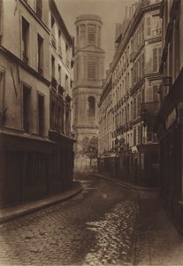 ヴュー・コロンビエ通り（モノクロ写真 作： (after) French Photographer