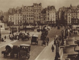 ポンヌフから北を望む（モノクロ写真 作： (after) French Photographer