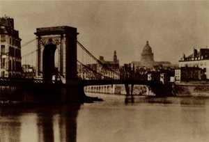 左岸のルイ・フィリップ橋（モノクロ写真 作： (after) French Photographer