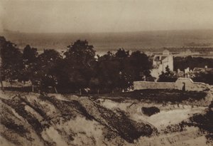 1855年当時のビュートの北側（モノクロ写真
