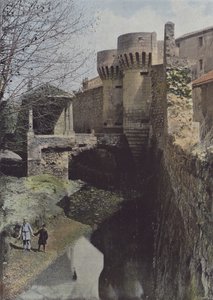 ペルヌ、シャトー（カラー写真 作： (after) French Photographer