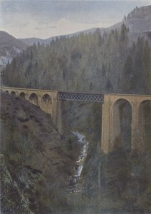 リオランの鉄道橋（カラー写真 作： (after) French Photographer