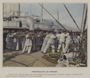 Preparatifs de Depart (カラー写真)