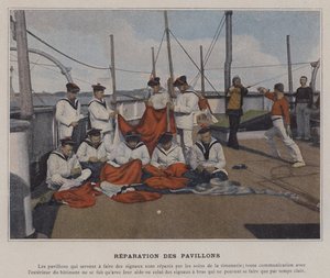 Reparation des Pavillons (カラー写真) 作： (after) French Photographer