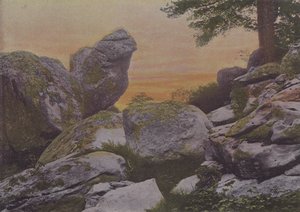 ウッシー山の岩石（カラー写真 作： (after) French Photographer