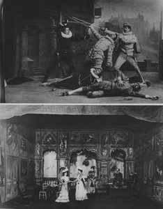 人気作品の2シーン（モノクロ写真 作： (after) French Photographer