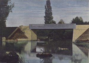 レイヨン川の橋（カラー写真 作： (after) French Photographer