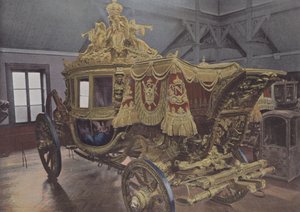 シャルル10世の戴冠式の馬車（カラー写真