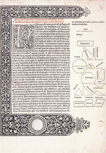 Euclidの「ElementaGeometrica」のページをラテン語に翻訳 作： (after) Greek School