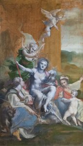 美徳の寓意 作： (c.1489 1534) Correggio
